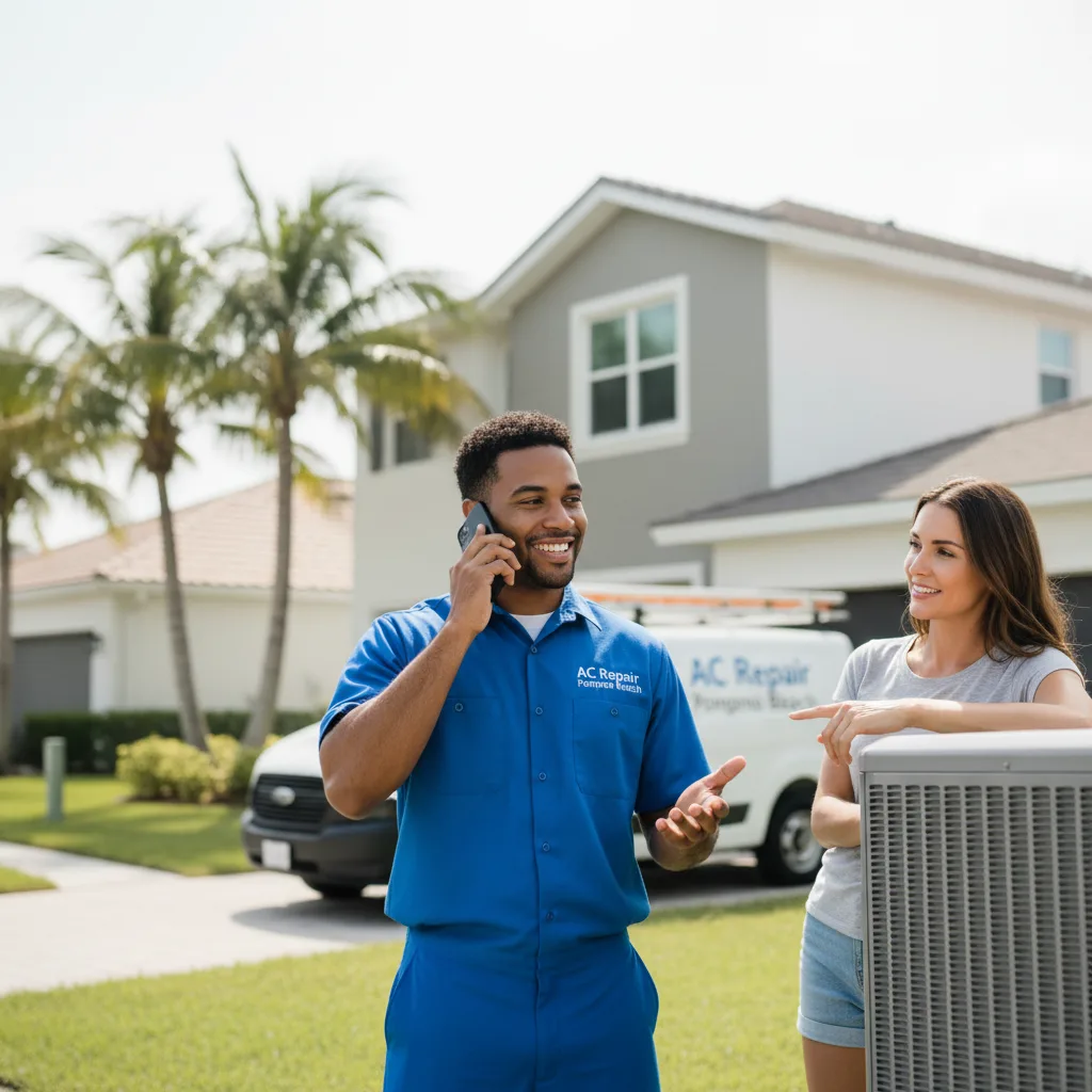 AC Repair Pompano Beach customer support in Jarreau